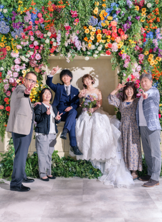 ご家族への想いが伝わる撮影