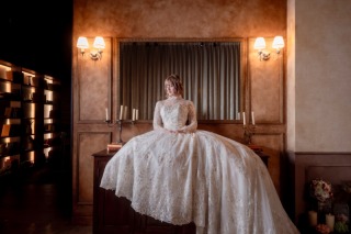 袖付きドレスの魅力✨