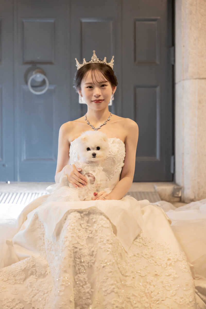 ワンちゃんと一緒に(^^♪