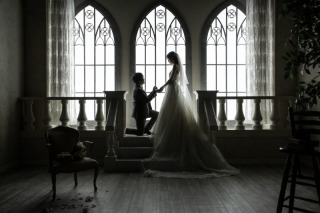 おふたりならではのアイテムのお持ち込みショット♪がとってもステキです✨