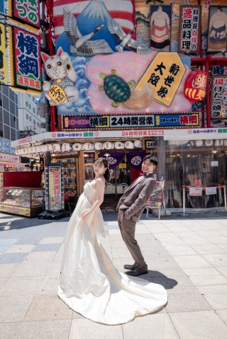 ロケーション!大阪「新世界」でのショットをご紹介♡