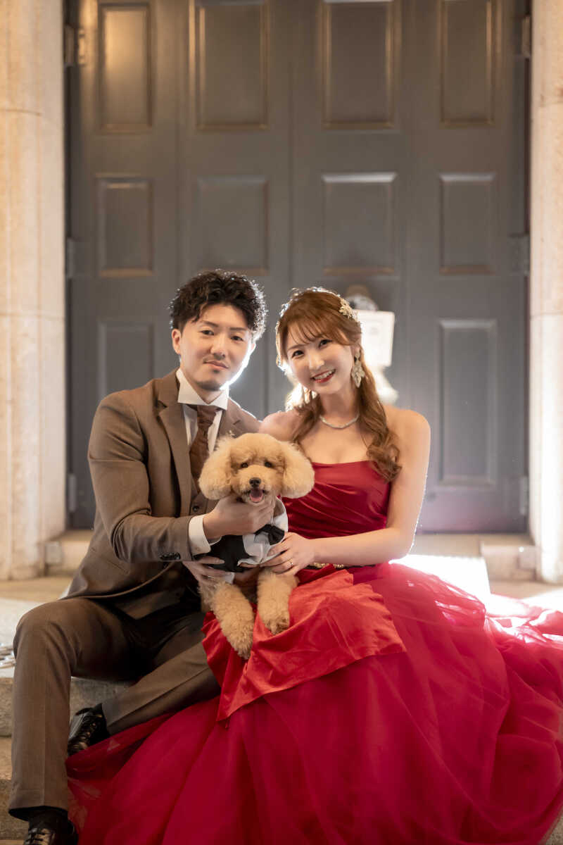 ワンちゃんと一緒に(^^♪