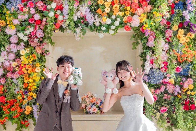シーン「フラワーウォール」のご紹介♪