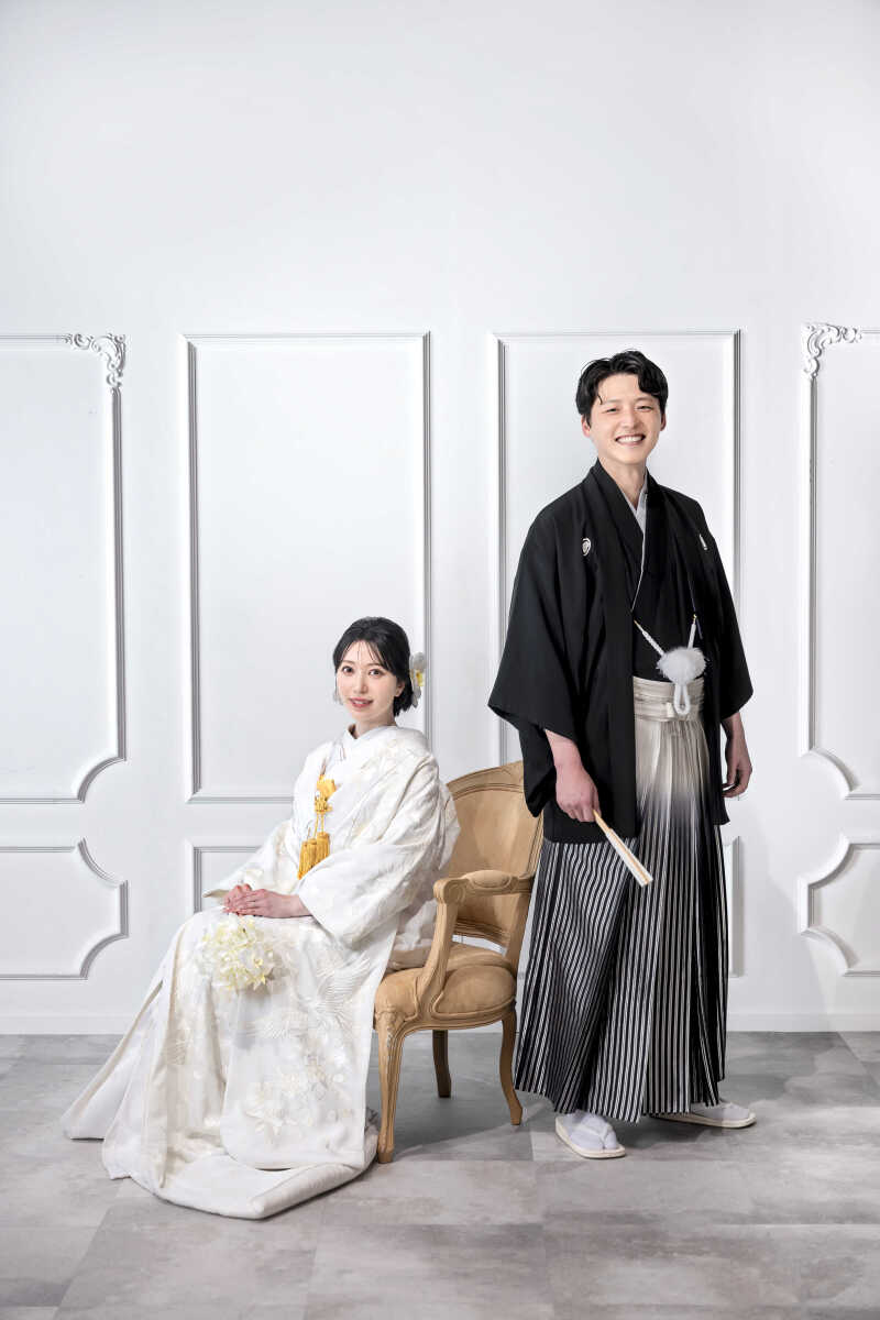 寒くなる冬に向けて！スタジオ和装前撮り特集