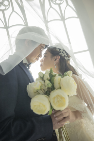 ブーケを使ったショットのご紹介❀