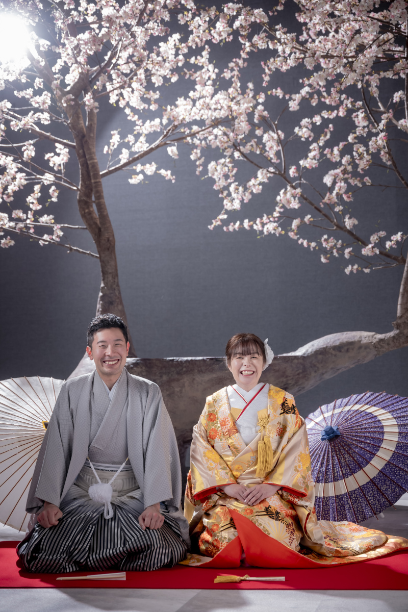 桜×和装のご紹介★
