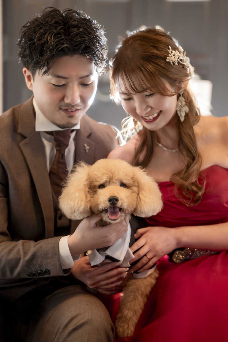 ワンちゃんと一緒に(^^♪