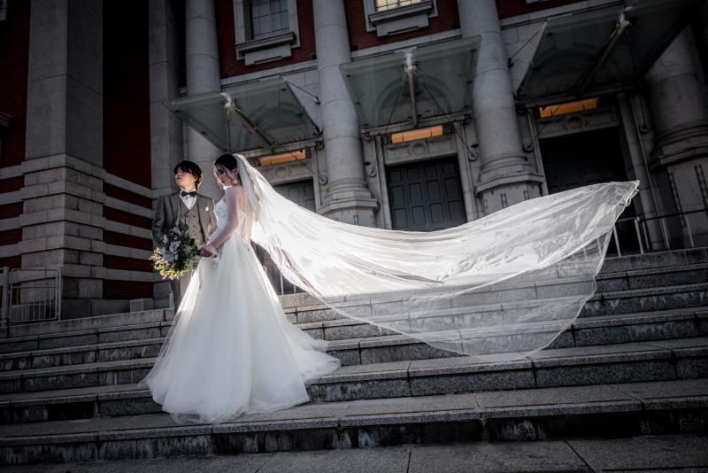 ふわり、ベールの魔法♪