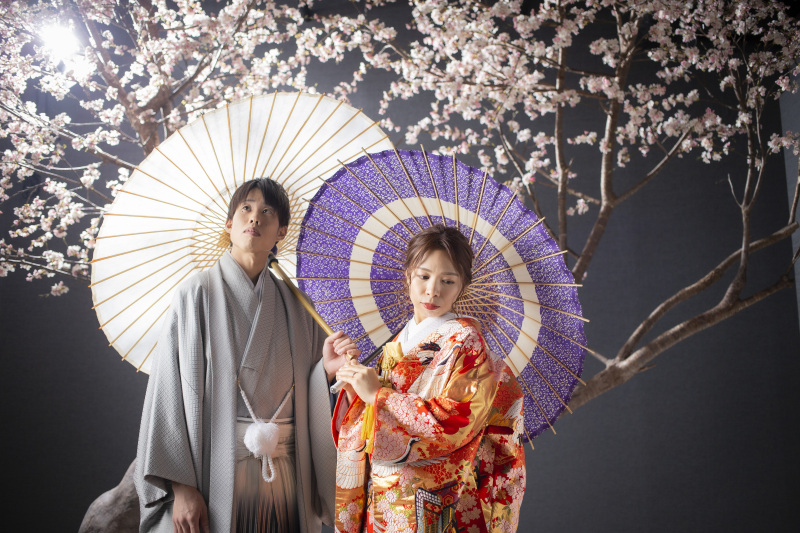 桜×和装のご紹介★