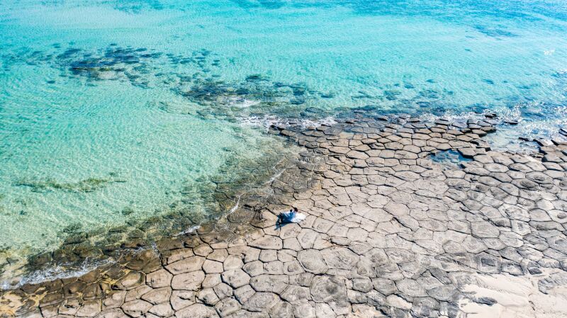 久米島での撮影をスタートします