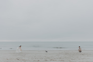 ペットと一緒にウェディングフォト♪