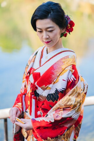 冬枯れでも素敵に撮れる【白無垢&色打掛】その5