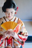 冬枯れでも素敵に撮れる【白無垢&色打掛】その2