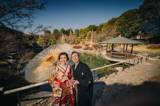 冬枯れでも素敵に撮れる【白無垢&色打掛】その4