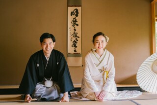 【鮮やかな色彩の中で撮る和装撮影(12)】