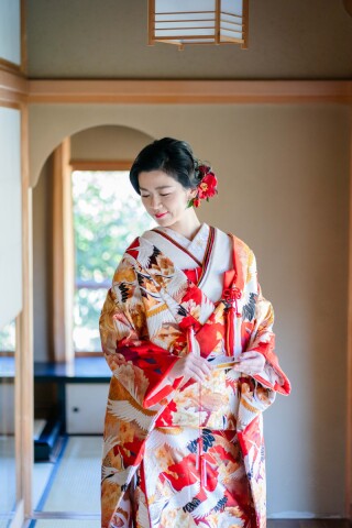 冬枯れでも素敵に撮れる【白無垢&色打掛】その1