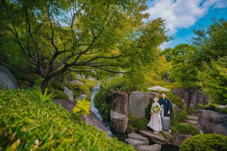 【鮮やかな色彩の中で撮る和装撮影(11)】