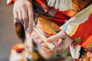 「和装前撮り」人気の小物