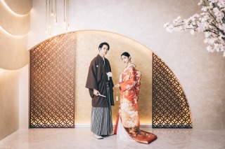 結婚式で人気の和装衣装・色打掛