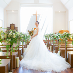 新婦様の美しいソロショットのご紹介♡