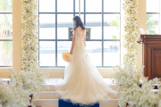 新婦様の美しいソロショットのご紹介♡