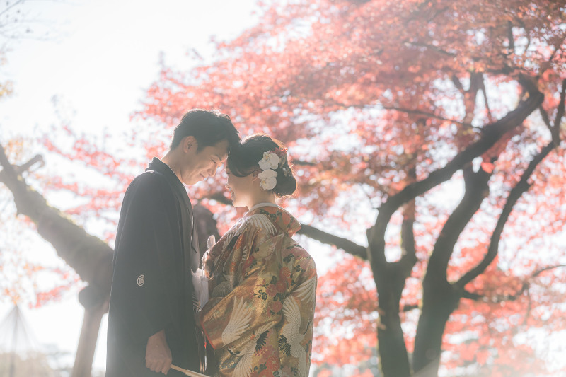 赤、青、黄色の紅葉達♪♪