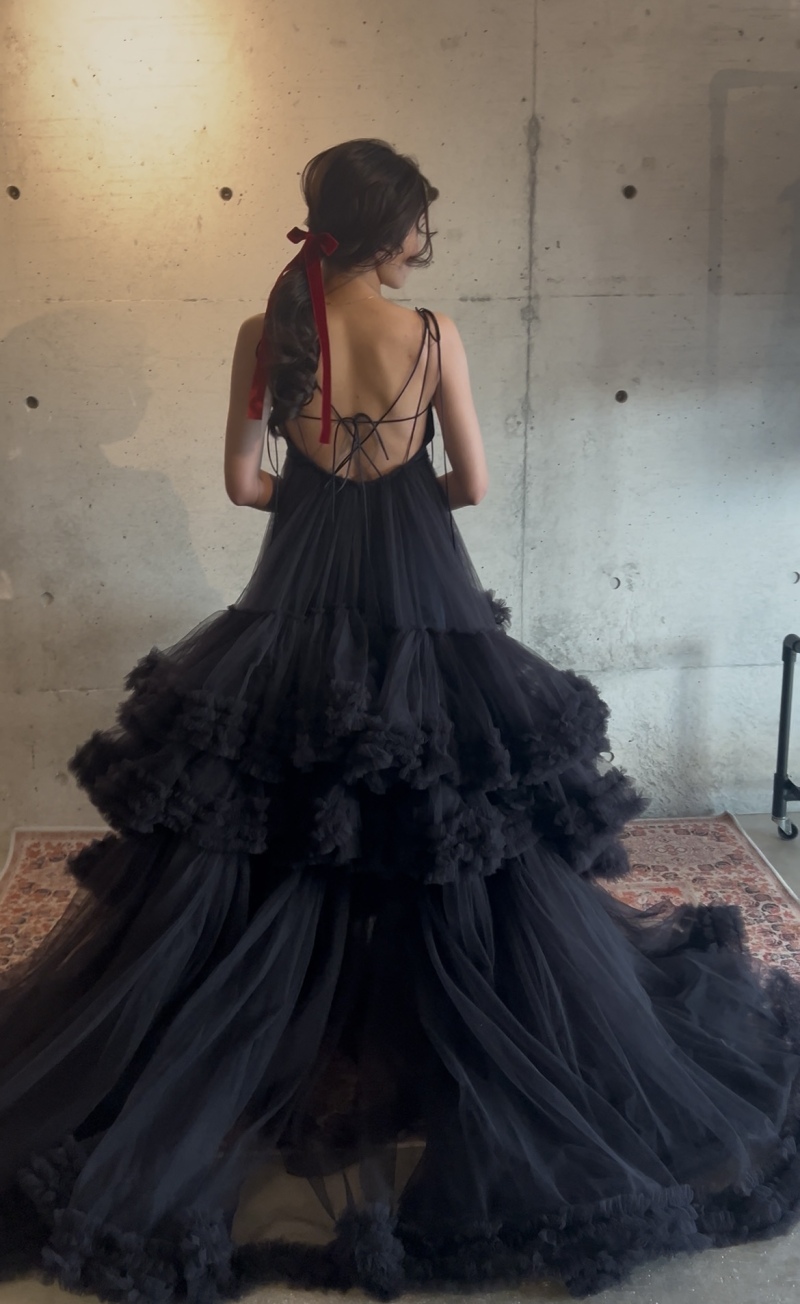 新作ドレス♡もこもこ