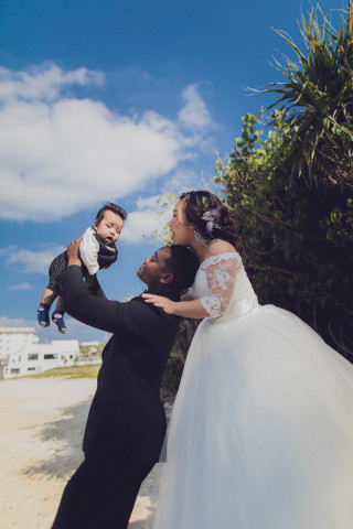 お子様も一緒に撮影