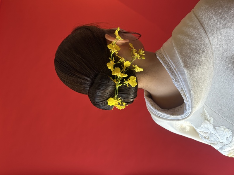 生花つけてみた集♡