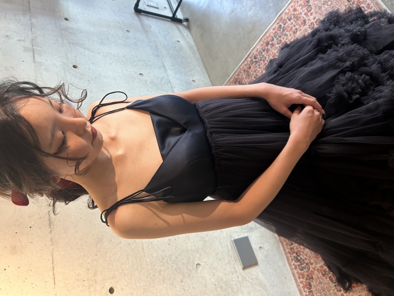 新作ドレス♡もこもこ