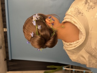 生花つけてみた集♡