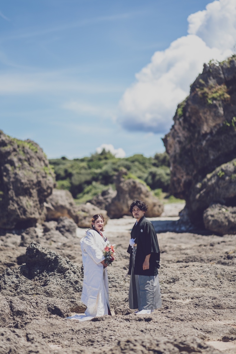 青い海とキラキラした海