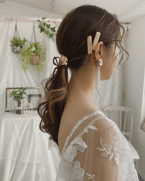 ヘアスタイル②ダウンスタイル