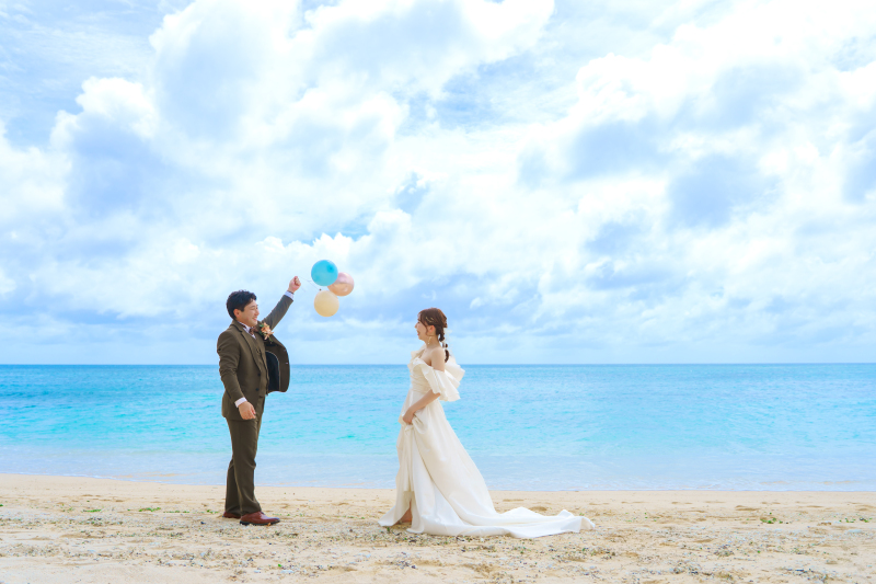 お持ち込みの風船が可愛い♡