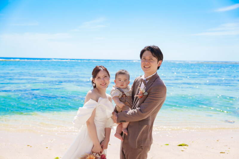 お子様との撮影も大歓迎です♪