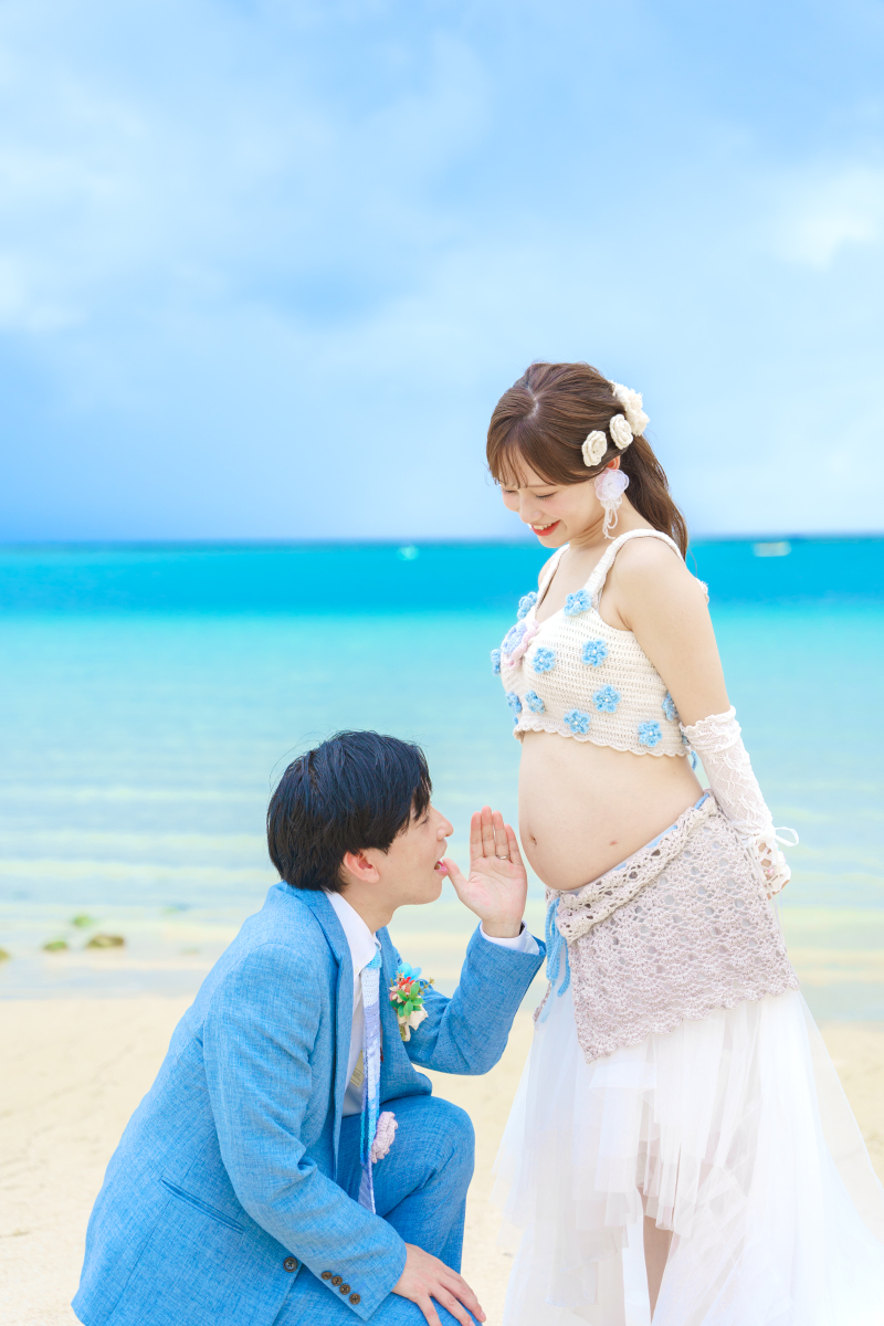 お持ち込み衣装でマタニティフォト♡