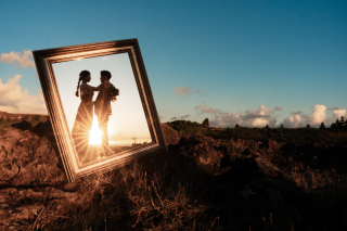 サンセットはシルエットがかっこいい！