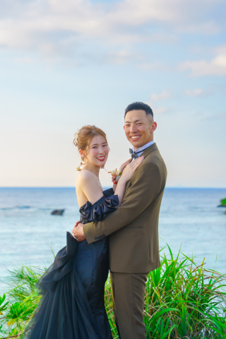 衣装チェンジで雰囲気を変えて撮影。