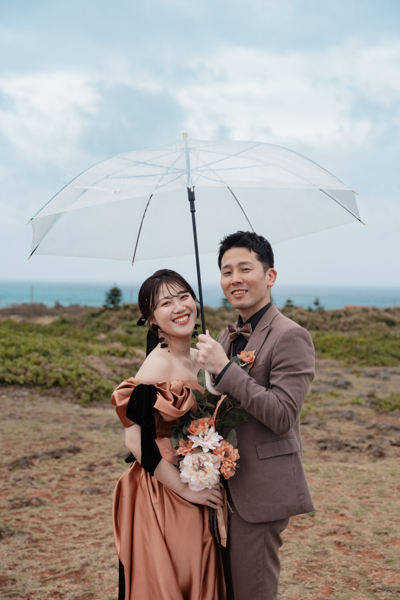 雨でもかわいく