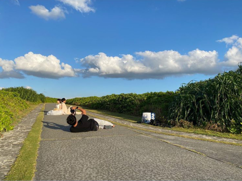 撮影の裏側！！