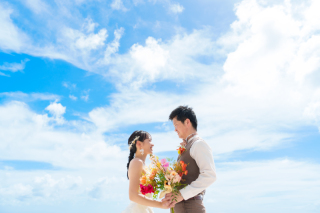 空を生かしたお写真