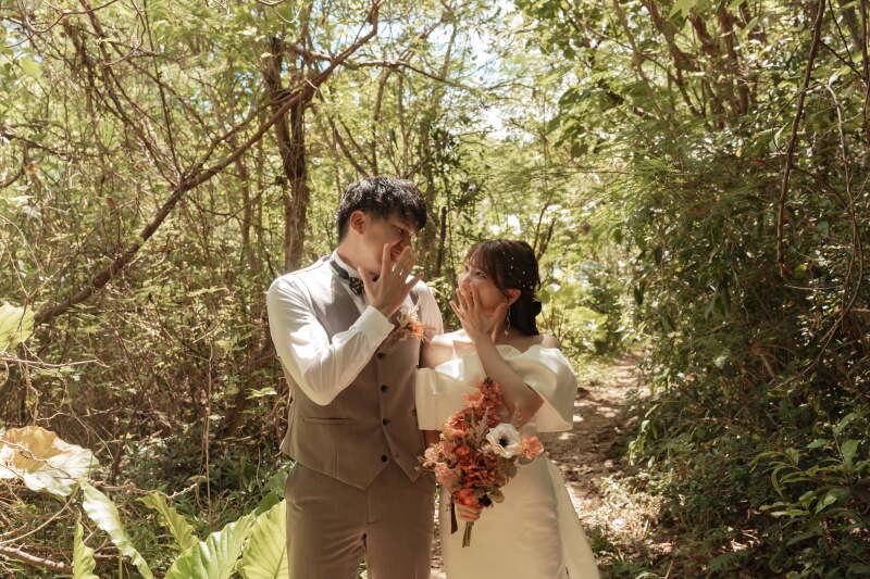 沖縄の大自然！緑での撮影もおすすめです♪