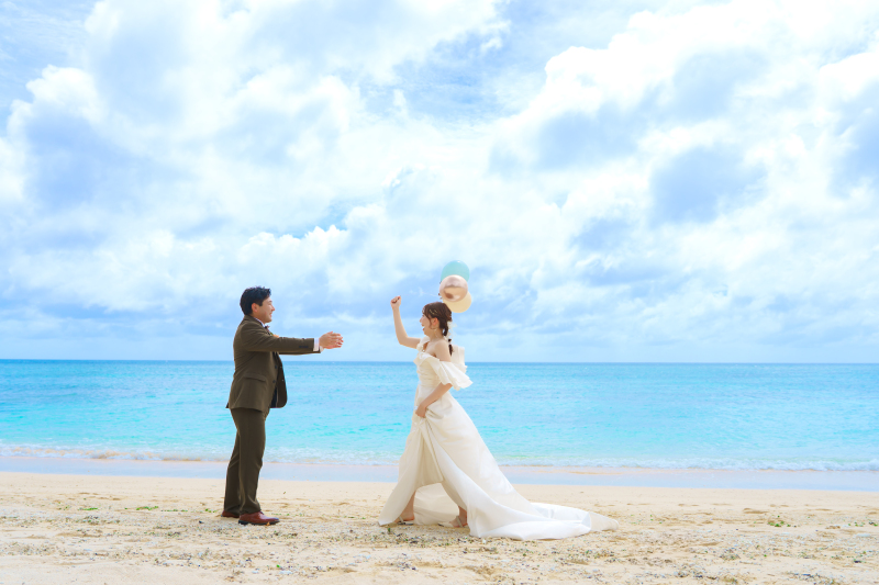 お持ち込みの風船が可愛い♡