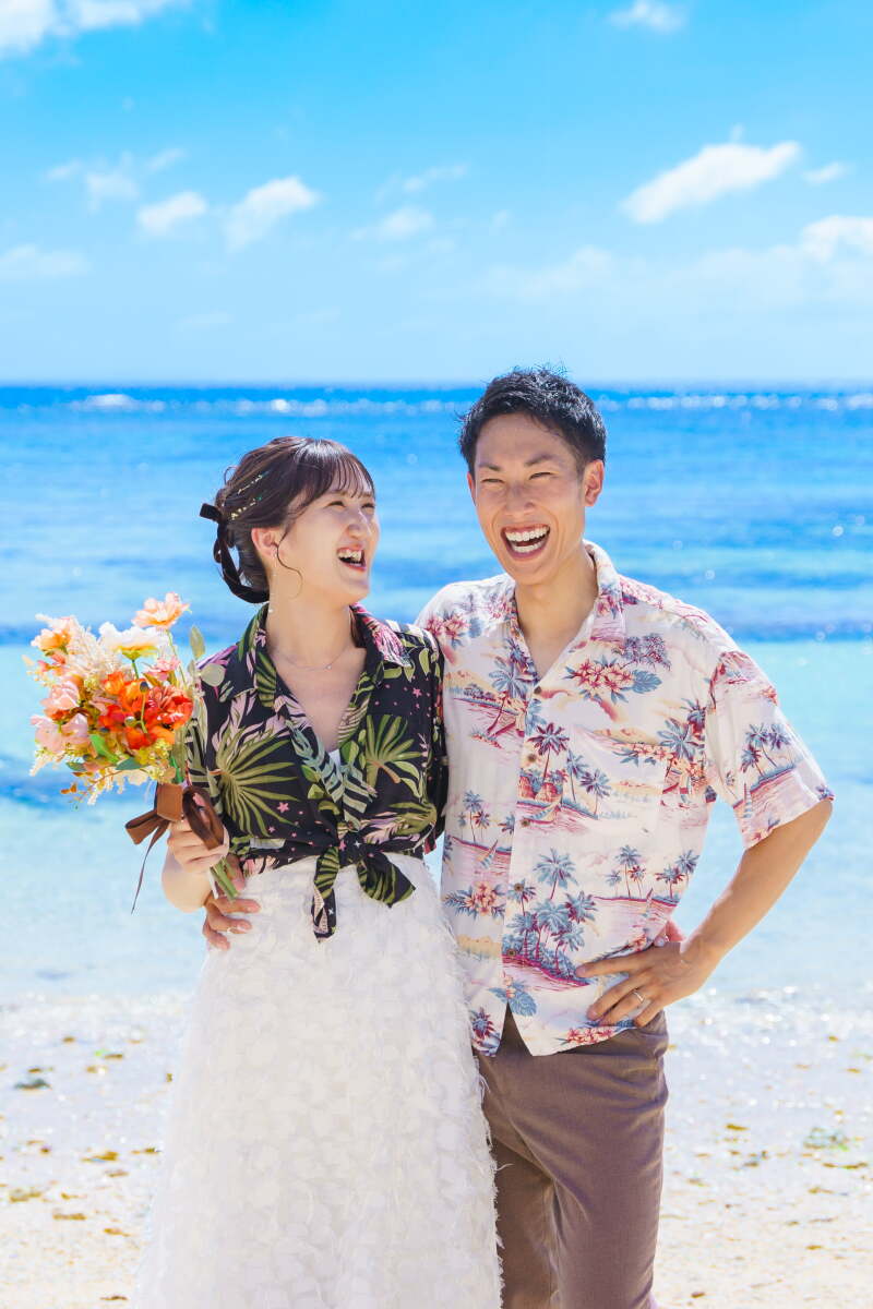 小物を使った南国ウェディング♪