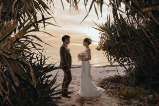 ふわっとしたサンセットで撮影♡