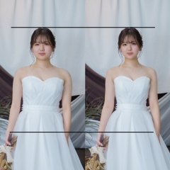 小顔修正・細身修正のオプションができました♪