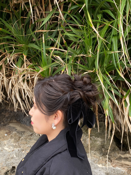 ヘアメイクの紹介①まとめ髪