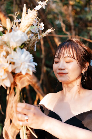 新婦さんのソロショットをご紹介します〜(о´∀`о)