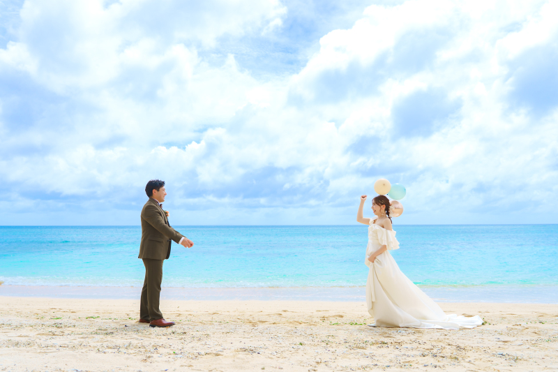 お持ち込みの風船が可愛い♡