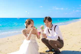 お持ち込みのシャボン玉がかわいい♫